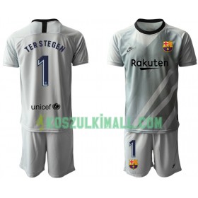 FC Barcelona Bramkarskie TER STEGEN 1 Dziecięca I 2019-2020 Krótki Rękaw (+ Krótkie spodenki)